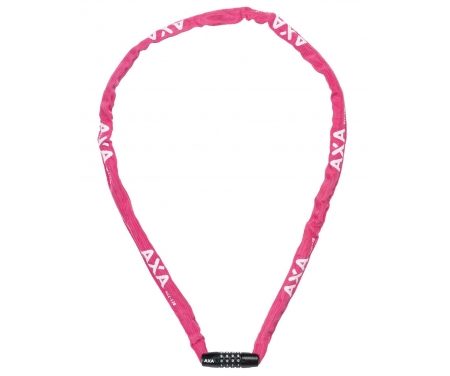 AXA – RIGID – Kædelås til børn – 1200X3,5mm m/kode – Pink