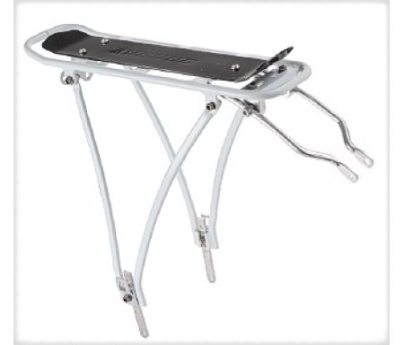 Bagagebærer Avenue med strop Aluminium Hvid