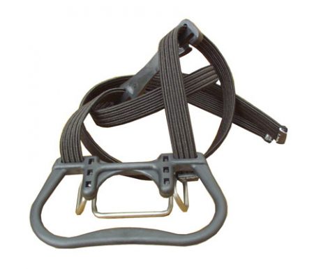 Bagagestrop dobbelt med metal krog