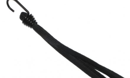 Bagagestrop med 4 stropper og 2 kroge – Sort