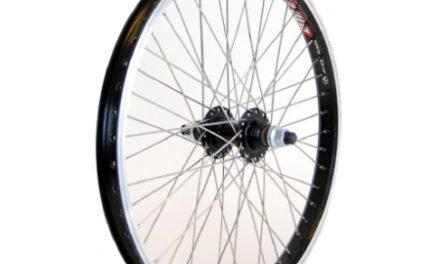 Baghjul 20 x 1,75 BMX DM24 Sort