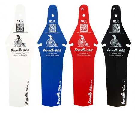 Bagskærm til racercykler – Sencillo ass saver