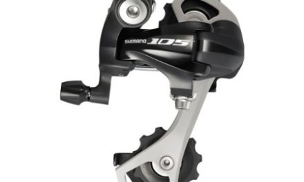 Bagskifter Shimano 105 2 x 10 gear Sort