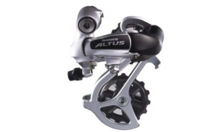Bagskifter Shimano Altus 3 x 7 gear eller 3 x 8 gear Sølv