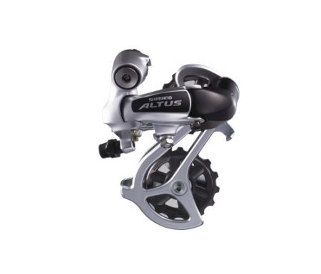 Bagskifter Shimano Altus 3 x 7 gear eller 3 x 8 gear Sølv