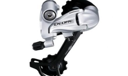 Bagskifter Shimano Deore 3 x 9 gear Sølv