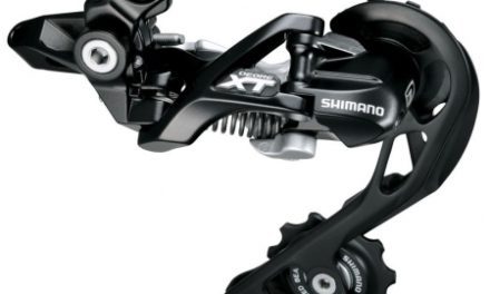 Bagskifter Shimano XT RD-M781-SGS 3 x 10 gear Sort