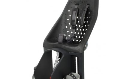 Barnestol Yepp Maxi Easy Fit Sort – montering på bagagebærer