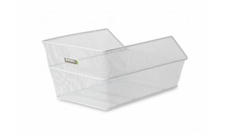 Basil Cento – Cykelkurv til bag – Hvid