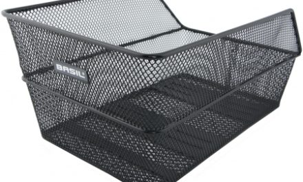 Basil Cento Premium Ltd. Edition – Kurv til Bagagebærer – 45x31x21 cm – Sort