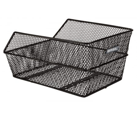 Basil Cento Small Kurv til bagagebærer – 31,5×21,5×17 cm – Sort