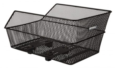 Basil Cento WSL Kurv til bagagebærer EL-Cykler – 45x31x21 cm – Sort