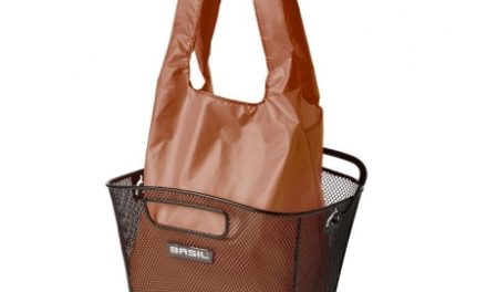 Basil – Keep shopper – Indkøbspose til kurv – Brun