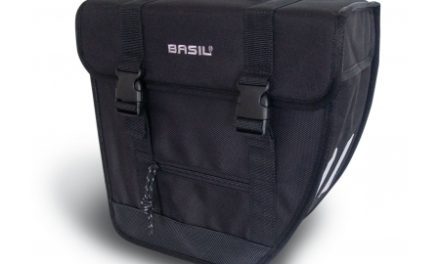 Basil Tour Single 17L – Cykeltaske til bag – Højre – Sort
