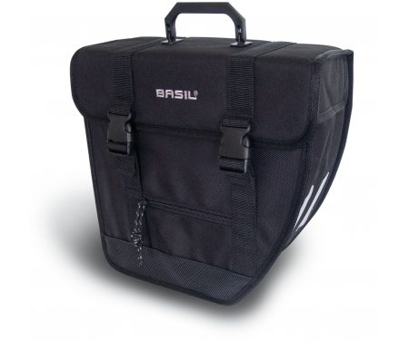Basil Tour Single 17L – Cykeltaske til bag – Højre – Sort