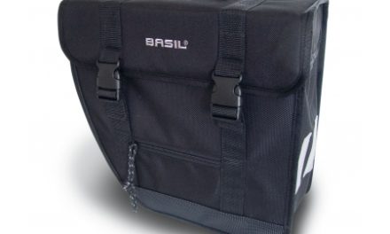 Basil Tour Single 17L – Cykeltaske til bag – Venstre – Sort