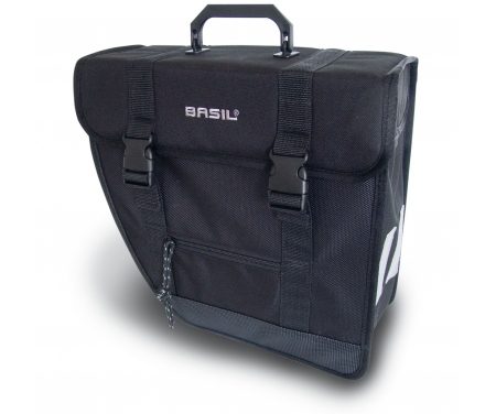 Basil Tour Single 17L – Cykeltaske til bag – Venstre – Sort