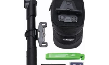 BBB – Combipack M – Sadeltaske m/pumpe, dækjern, minitool, lappesæt