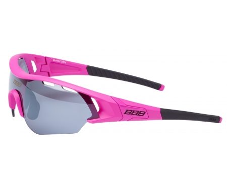 BBB – Løbe- og cykelbrille Summit – 3 sæt linser – Pink