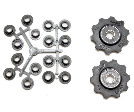 BBB pulleyhjul 10 tands med ABEC-3 lukkede lejer – Rollerboys 2 stk