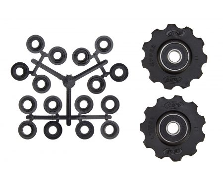 BBB pulleyhjul 11 tands med ABEC-3 lukkede lejer – Rollerboys 2 stk