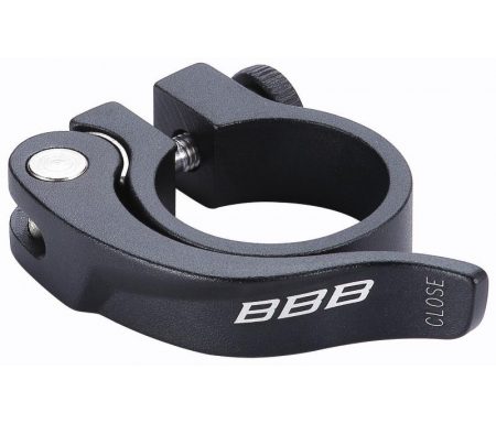 BBB Smoothlever – Sadelrørs klampe QR ø31,8mm – Sort