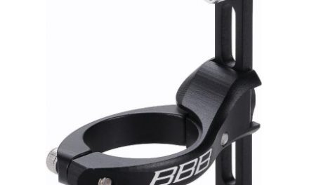 BBB UniHold – beslag til flaskeholder, taske m.m. – Sort – Ø22,2-31,8mm