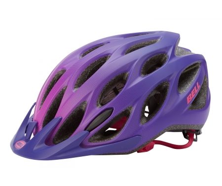 Bell Charger – Cykelhjelm – Str. 50-57 cm – Lilla/Blomme