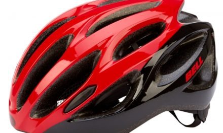 Bell Draft cykelhjelm  – Str. 54-61 cm – Rød/sort