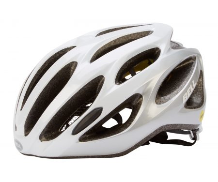 Bell Draft Mips – Cykelhjelm – Str. 54-61 cm – Hvid/Sølv