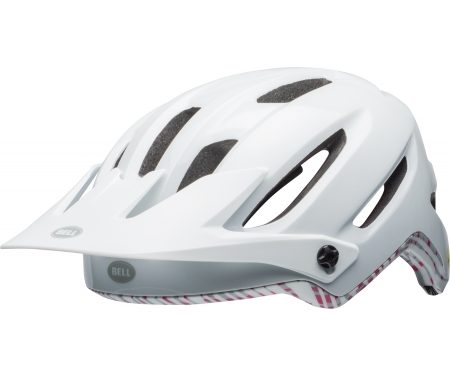 Bell Hela Mips – Cykelhjelm – Hvid/Cherry