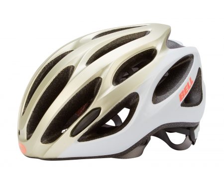 Bell – Tempo – Cykelhjelm – Str. 50-57 cm – Mat Champagne/Sølv
