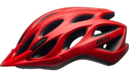 Bell Tracker – Cykelhjelm – Str. 54-61 cm – Mat Rød