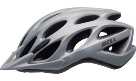 Bell Tracker – Cykelhjelm – Str. 54-61 cm – Mat Sølv