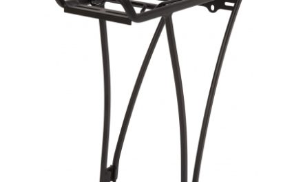 Bike Attitude – Bagagebærer – 26/700c – Alu matsort med klap – Rustfrit tilbehør