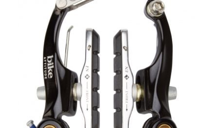 Bike Attitude bremseklo – V-bremse – mini – sort – 85 mm
