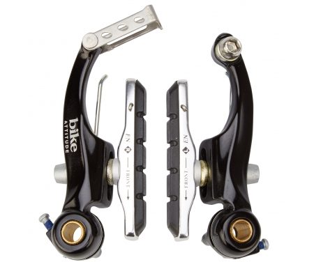 Bike Attitude bremseklo – V-bremse – mini – sort – 85 mm