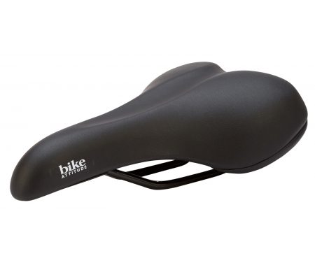 Bike Attitude – Cykelsadel – City / Sport – Herre – Sort