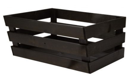 Bike Attitude – Frontkasse – Sort bejset træ