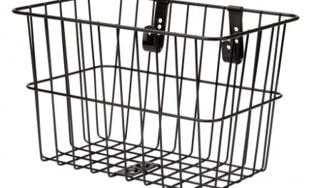 Bike Attitude – Frontkurv til fastmontering – Sort – Inkl. kroge og stivere – Lille