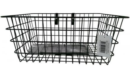 Bike Attitude – Frontkurv til fastmontering – Sort – Inkl. kroge og stivere – Stor