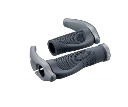 Bike Attitude Håndtag – Ergonomiske – Sort – 91/136 mm med gel og barends
