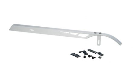 Bike Attitude – Kædeskærm – Aluminium/sølv inkl. beslag
