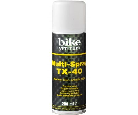 Bike Attitude – Multispray – TX-40 – 200 ml – Universal smøremiddel