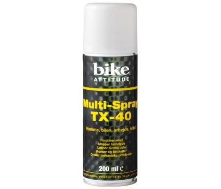 Bike Attitude – Multispray – TX-40 – 200 ml – Universal smøremiddel