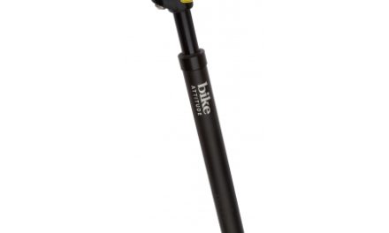 Bike Attitude – Sadelpind – 27,2 x 350 mm – Suspension – Sort