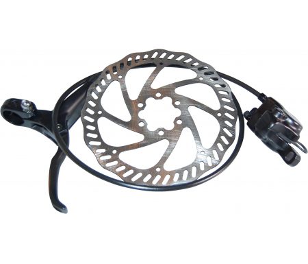 Bike Attitude – Skivebremse for – sort – hydraulisk med greb/kabel/kaliber/skive