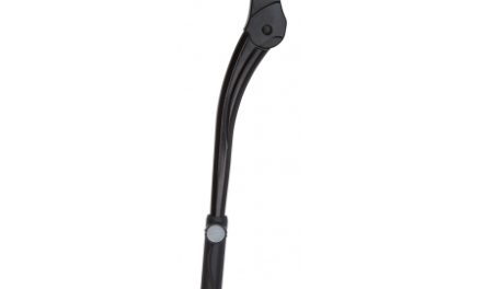 Bike Attitude støtteben justerbar – 26-28" – Sort – Rustfri bolt