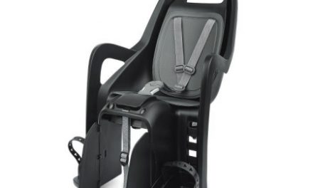 Bike Partner – Toddler – Cykelstol – Sort/grå – til bagagebæremontering