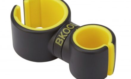 BKOOL Mobilholder – Styrmontering – Sort/gul